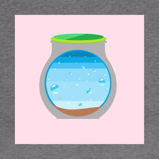 jar of sea by prettyguardianstudio